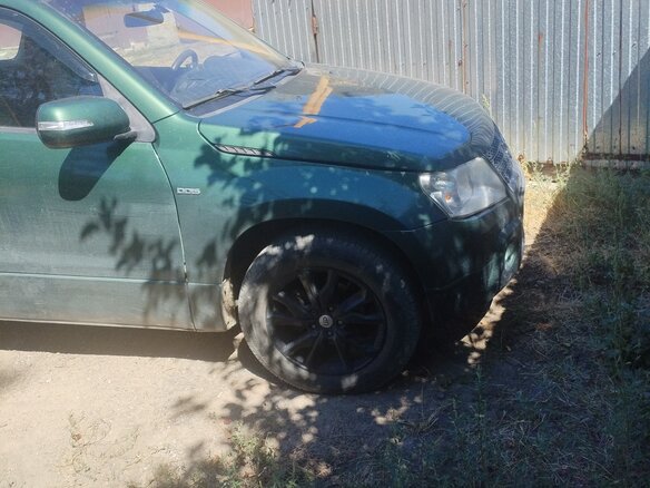 2008 Suzuki Grand Vitara II, зелёный, 800000 рублей