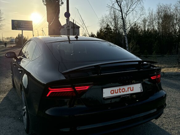 2015 Audi A7 I (4G) Рестайлинг, чёрный, 3900000 рублей - вид 2
