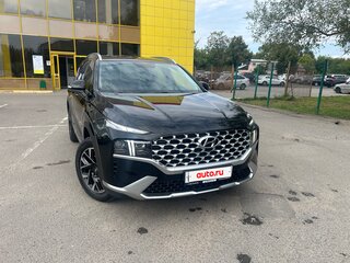 2021 Hyundai Santa Fe IV Рестайлинг, чёрный, 3500000 рублей, вид 1