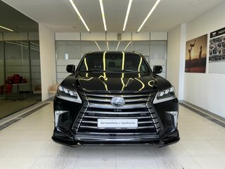 2017 Lexus LX 570 III Рестайлинг 2, чёрный, 7770000 рублей, вид 2