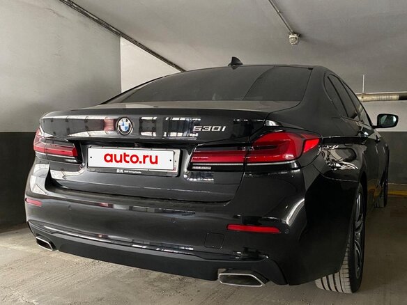 2020 BMW 5 серии 530i VII (G30/G31/G38) Рестайлинг, чёрный, 5500000 рублей - вид 6