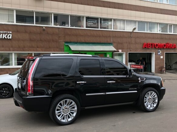 2011 Cadillac Escalade III, чёрный - вид 3