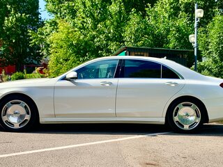 2014 Mercedes-Benz S-Класс 500 Long VI (W222, C217), белый, 2500000 рублей, вид 4