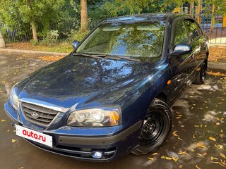 2008 Hyundai Elantra ТагАЗ III (XD2) Рестайлинг, синий, 1100000 рублей, вид 2