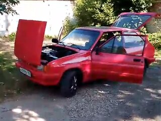 1988 Ford Fiesta Mk2, красный, 180000 рублей, вид 1
