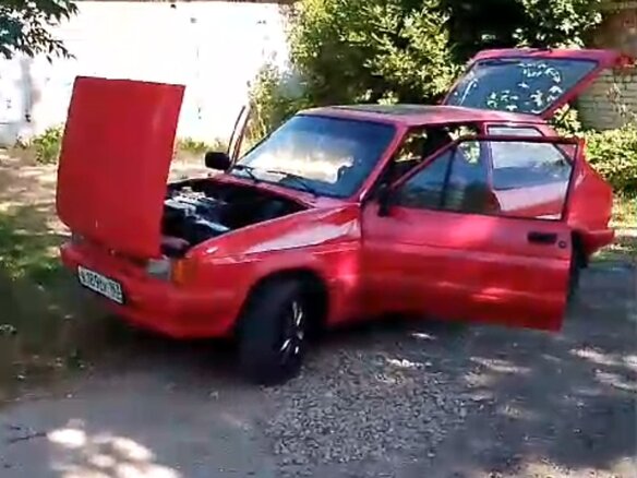 1988 Ford Fiesta Mk2, красный, 180000 рублей
