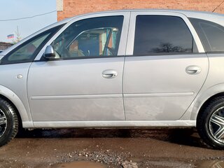 2007 Opel Meriva A Рестайлинг, серебристый, 379000 рублей, вид 4