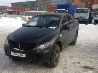 2008 SsangYong Actyon Sports I, чёрный, 620000 рублей, вид 4