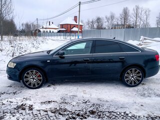2008 Audi A6 III (C6), чёрный, 1200000 рублей, вид 5