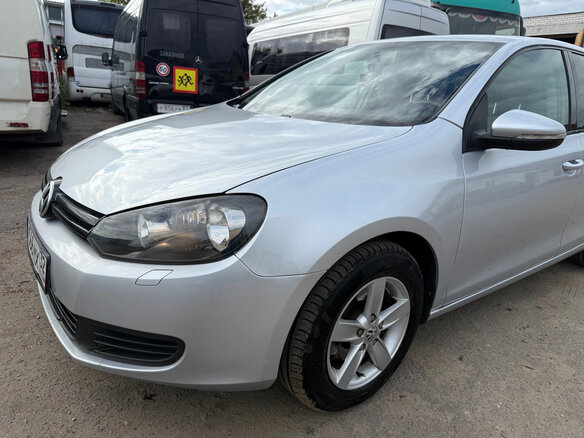2012 Volkswagen Golf VI, серебристый, 840000 рублей - вид 6