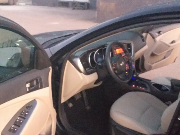 2014 Kia Optima III Рестайлинг, чёрный, 1550000 рублей - вид 8