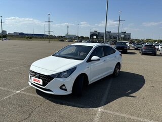 2020 Hyundai Solaris II Рестайлинг, белый, 1350000 рублей, вид 2