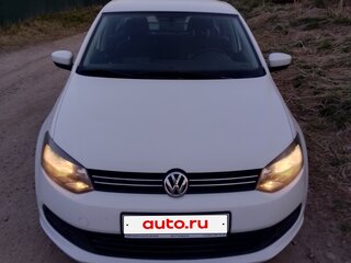 2014 Volkswagen Polo V, белый, 625000 рублей, вид 1