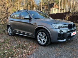 2017 BMW X3 20i xDrive II (F25) Рестайлинг, серый, 1850000 рублей, вид 3