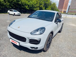 2015 Porsche Cayenne Diesel II Рестайлинг (958), белый, 4700000 рублей, вид 2