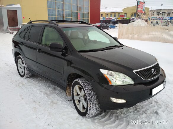 2005 Lexus RX 330 II, чёрный - вид 16