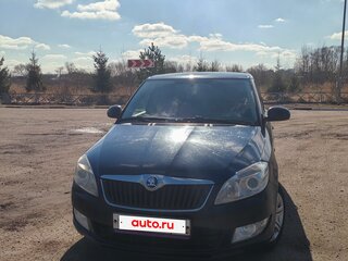 2014 Skoda Fabia II Рестайлинг, синий, 650000 рублей, вид 2