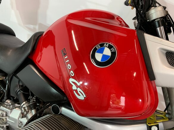 1999 BMW R 1100 GS, красный - вид 4