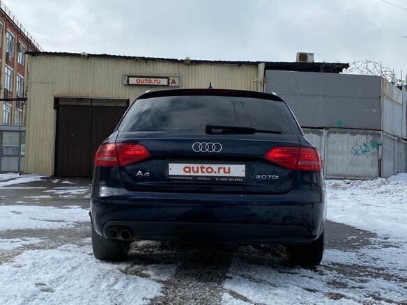 2009 Audi A4 IV (B8), синий - вид 4