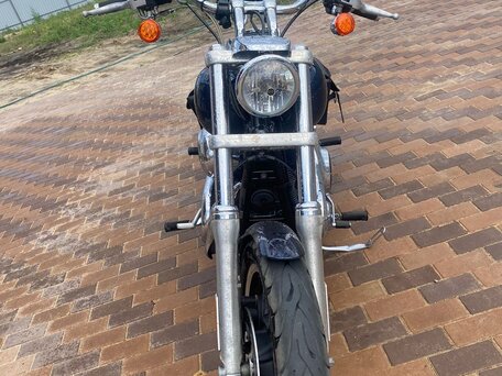 2014 Harley-Davidson Dyna Low Rider, синий, 850000 рублей, вид 3