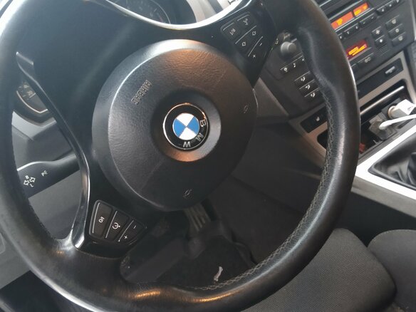 2004 BMW X3 25i I (E83), чёрный - вид 9