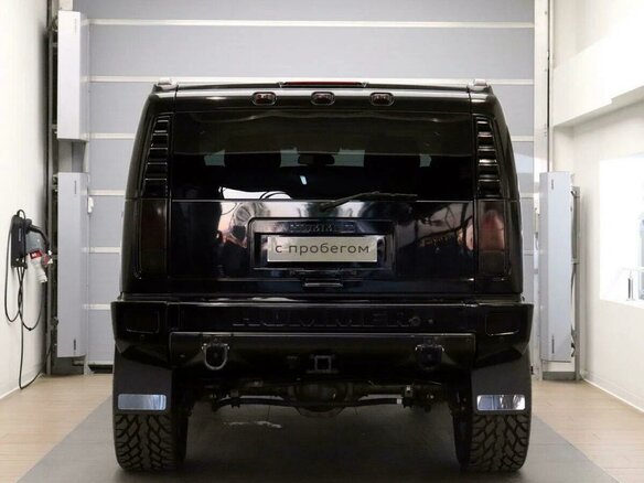 2006 Hummer H2 I, чёрный - вид 4