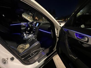 2011 Infiniti FX37 II (S51) Рестайлинг, белый, 2900000 рублей, вид 4