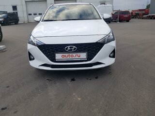 2021 Hyundai Solaris II Рестайлинг, белый, 1700000 рублей, вид 1