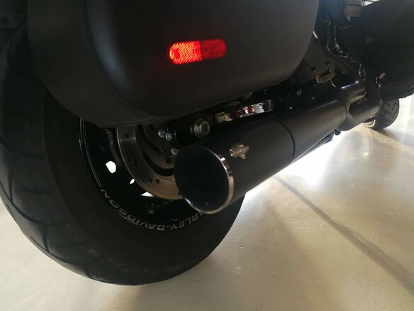 2014 Harley-Davidson Fat Bob, чёрный - вид 6