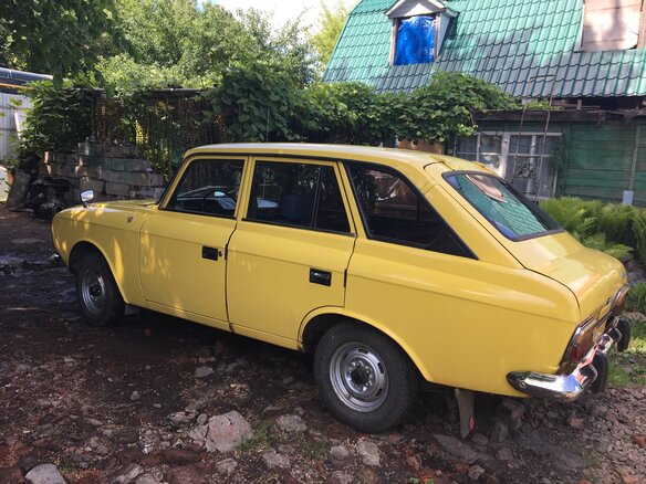 1989 Иж 2125 «Комби» 21251, жёлтый - вид 1