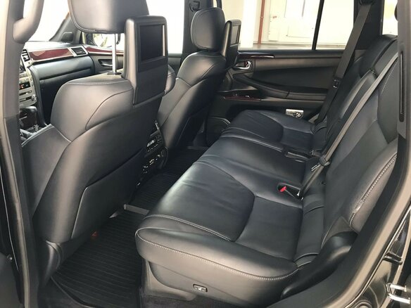 2015 Lexus LX 570 III Рестайлинг, чёрный - вид 18
