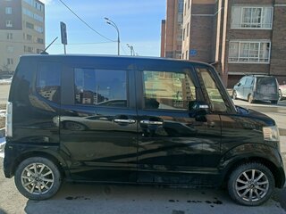 2015 Honda N-BOX I Рестайлинг, чёрный, 750000 рублей, вид 4
