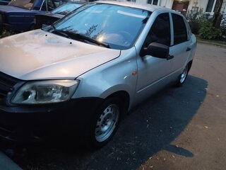 2012 Lada (ВАЗ) Granta I, серебристый, 240000 рублей, вид 2