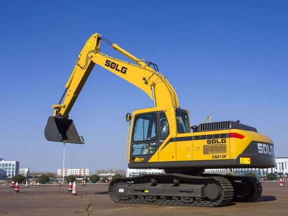 2023 SDLG E6210F, жёлтый - вид 1