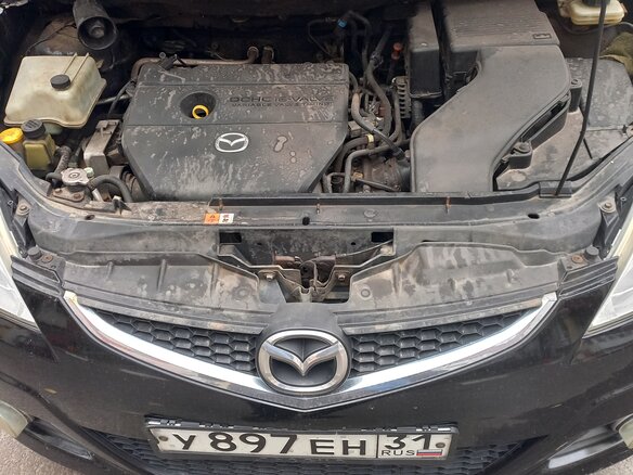 2008 Mazda 5 I (CR) Рестайлинг, чёрный, 1099000 рублей - вид 9