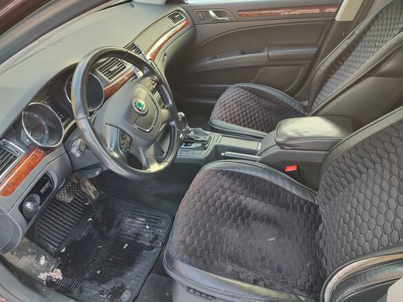 2012 Skoda Superb II, фиолетовый, 899000 рублей - вид 14