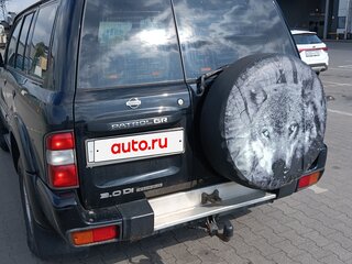 2002 Nissan Patrol V (Y61), чёрный, 935000 рублей, вид 4