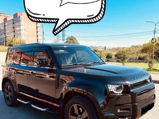 2022 Land Rover Defender 110 II, чёрный, 10000000 рублей, вид 5