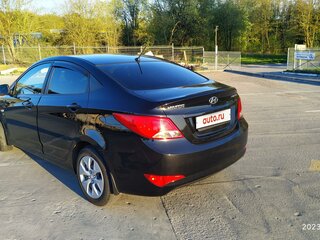2015 Hyundai Solaris I Рестайлинг, чёрный, 1135000 рублей, вид 5