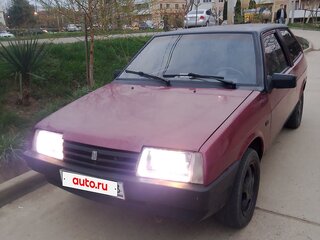 1993 Lada (ВАЗ) 2108, пурпурный, 90000 рублей, вид 2