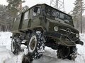 1956 Mercedes-Benz Unimog, зелёный - вид 3