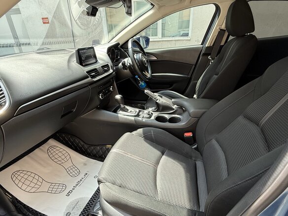 2017 Mazda Axela III Рестайлинг, синий, 1290000 рублей - вид 29