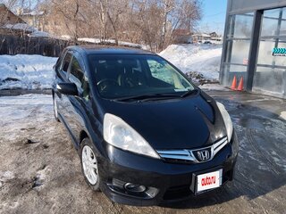 2013 Honda Fit Shuttle I Рестайлинг, чёрный, 1100000 рублей, вид 1