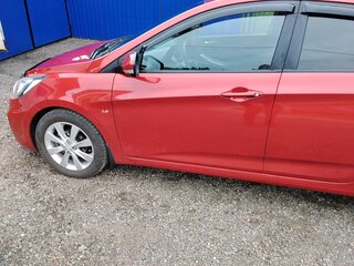 2011 Hyundai Solaris I, красный, 850000 рублей, вид 5