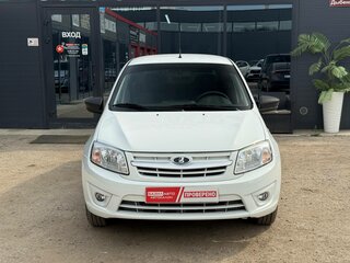 2018 Lada (ВАЗ) Granta I, белый, 460000 рублей, вид 4