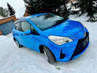 2018 Toyota Vitz III (XP130) Рестайлинг 2, синий, 1027000 рублей, вид 1