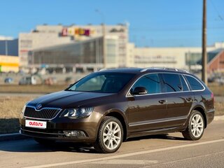 2015 Skoda Superb II Рестайлинг, коричневый, 1890000 рублей, вид 1