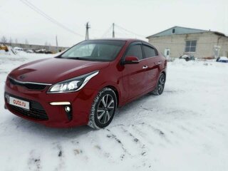 2017 Kia Rio IV, красный, 1500000 рублей, вид 1