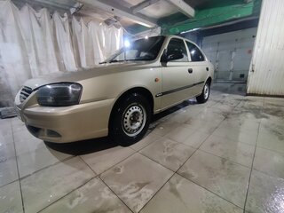 2005 Hyundai Accent ТагАЗ II, бежевый, 320000 рублей, вид 3