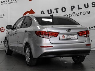 2017 Kia Rio III Рестайлинг, серебристый, 1099000 рублей, вид 2